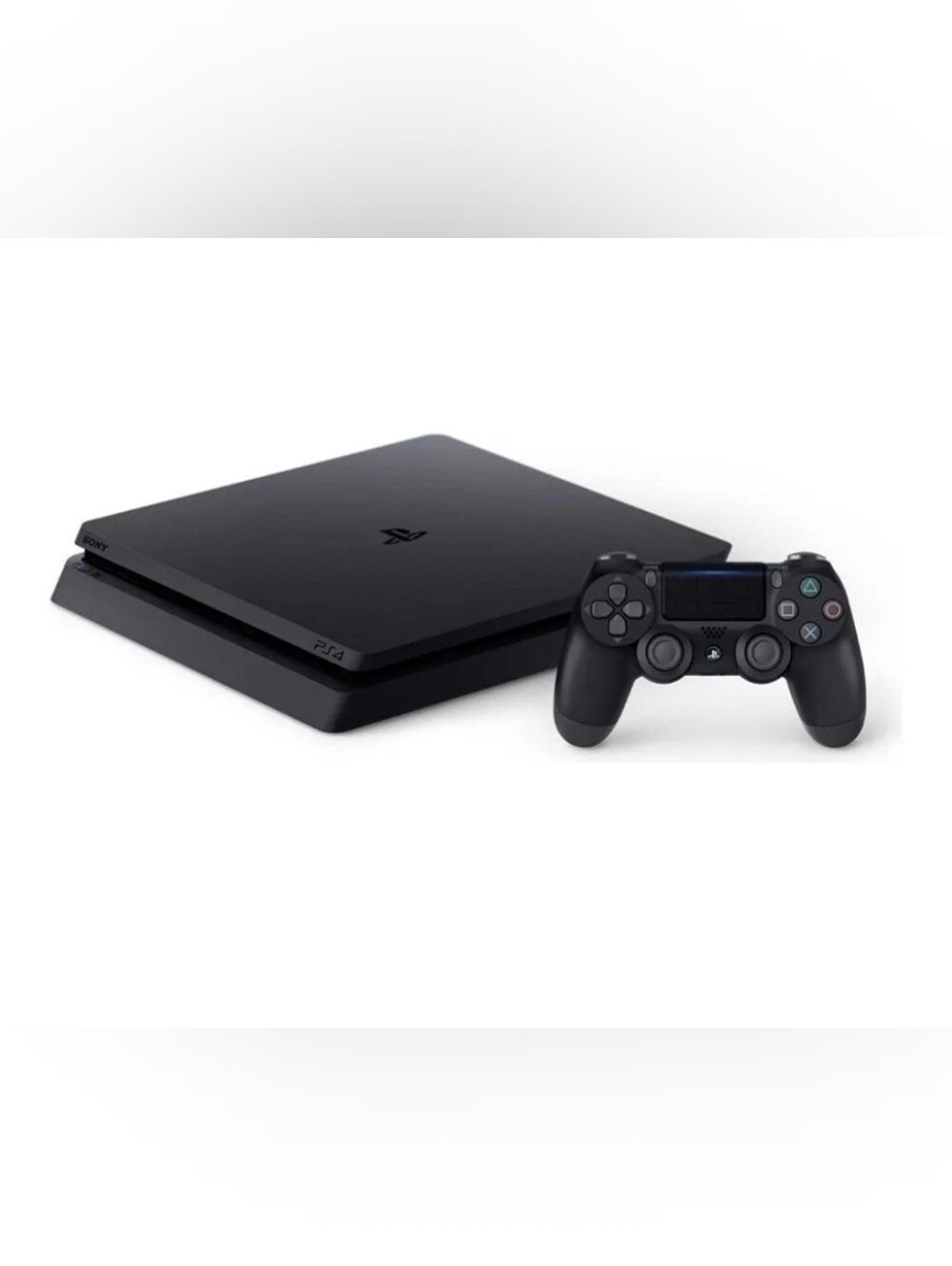 Sony PS4 Slim Console with Black DualShock 4 Controller